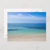 Carte Postale Plage de la Jamaïque (Devant / Derrière)