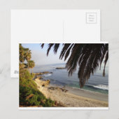 Carte Postale plage de laguna (Devant / Derrière)