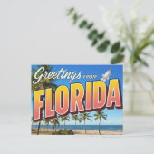 Carte Postale Plage de lancement de la navette de Floride (Debout devant)
