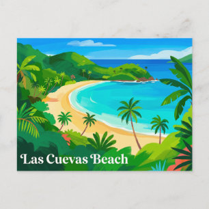 Carte Postale Plage de Las Cuevas Trinité-et-Tobago