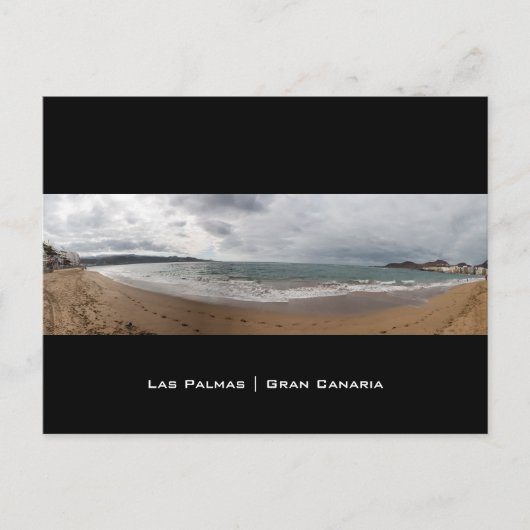 Carte Postale Plage de Las Palmas (Devant)