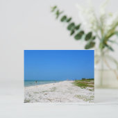 Carte Postale Plage de l'île de Sanibel (Debout devant)