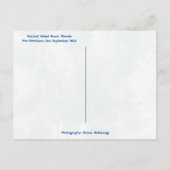 Carte Postale Plage de l'île de Sanibel Floride Pré-ouragan Ian (Dos)