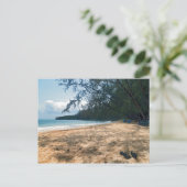 Carte Postale Plage de l'île tropicale, Cambodge (Debout devant)
