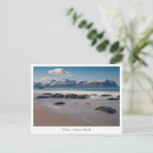 Carte Postale Plage de Lofoten Vikten (Debout devant)