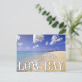 Carte Postale Plage de Low Bay, Barbuda, Antigua (Debout devant)