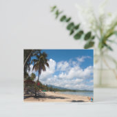 Carte Postale Plage de Luquillo Porto Rico (Debout devant)