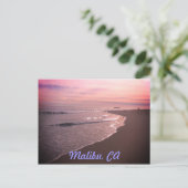 Carte Postale Plage de Malibu (Debout devant)