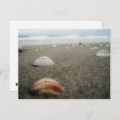 Carte Postale Plage de Melbourne, Floride (Devant / Derrière)