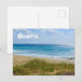 Carte Postale Plage de Minorque et dunes Photo (Devant / Derrière)