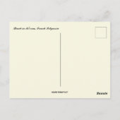 Carte Postale Plage de Mo'orea Polynésie française (Dos)