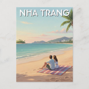 Carte Postale Plage de Nha Trang Vietnam Voyage