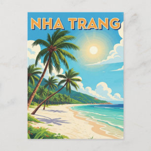 Carte Postale Plage de Nha Trang Voyage au Vietnam