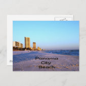 Carte Postale Plage de Panama City (Devant / Derrière)