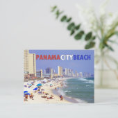 Carte Postale Plage de Panama City, Floride (Debout devant)