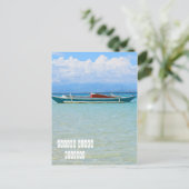 Carte Postale Plage de Pandan à Mindoro Philippines (Debout devant)