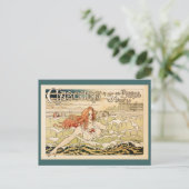 Carte Postale Plage de Paris Basin vintage (Debout devant)