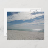 Carte Postale Plage de Pensacola (Devant / Derrière)