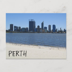 Carte Postale plage de perth