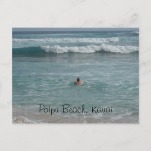 Carte Postale Plage de Poipu Kauai