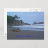 Carte Postale Plage de Poneloya, Nicaragua (Devant / Derrière)