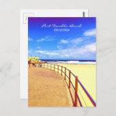 Carte Postale Plage de Port Kembla Wollongong NSW (Devant / Derrière)