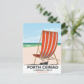 Carte Postale Plage de Porth Ceiriad Wales (Debout devant)