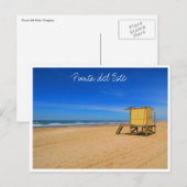 Carte Postale plage de punta (Devant / Derrière)