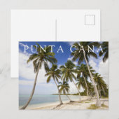 Carte Postale Plage de Punta Cana | République dominicaine (Devant / Derrière)