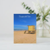 Carte Postale plage de punta del este (Debout devant)