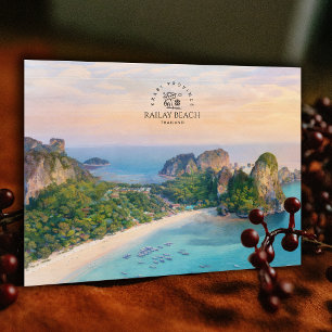 Carte Postale Plage de Railay, province de Krabi, Thaïlande So