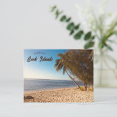 Carte Postale Plage de Rarotonga Îles Cook (Debout devant)