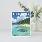 Carte Postale Plage de Redang Malaysia (Debout devant)