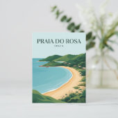 Carte Postale Plage de Rosa Brésil (Debout devant)