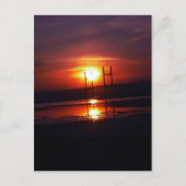 Carte Postale plage de sable (Devant)