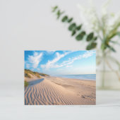 Carte Postale Plage de sable (Debout devant)