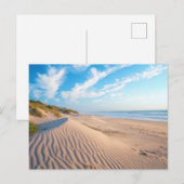 Carte Postale Plage de sable (Devant / Derrière)