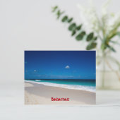 Carte Postale Plage de sable | Bahamas (Debout devant)