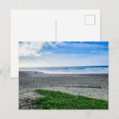 Carte Postale Plage de sable paisible (Devant / Derrière)