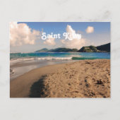 Carte Postale Plage de Saint-Kitts (Devant)
