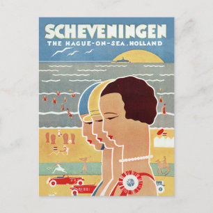 Carte Postale Plage de Scheveningen
