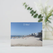 Carte Postale Plage de S'illot (Debout devant)