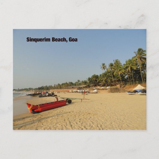 Carte Postale Plage de Sinquerim (Devant)