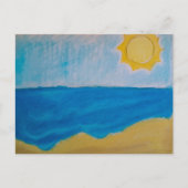 Carte Postale Plage de Sunny (Devant)