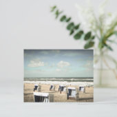 Carte Postale Plage de Sylt (Debout devant)