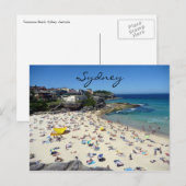 Carte Postale plage de tamarama (Devant / Derrière)