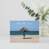 Carte Postale plage de Tela (Debout devant)