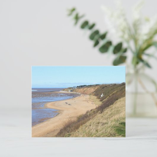 Carte Postale Plage de Thurstaston (Debout devant)