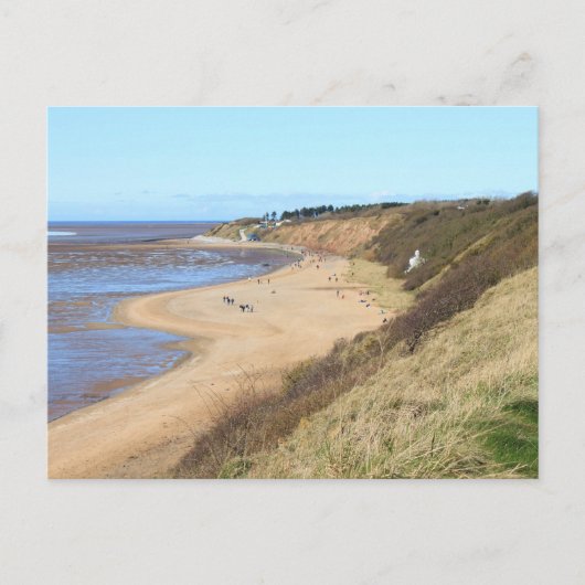 Carte Postale Plage de Thurstaston (Devant)