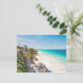 Carte Postale Plage de Tulum (Debout devant)